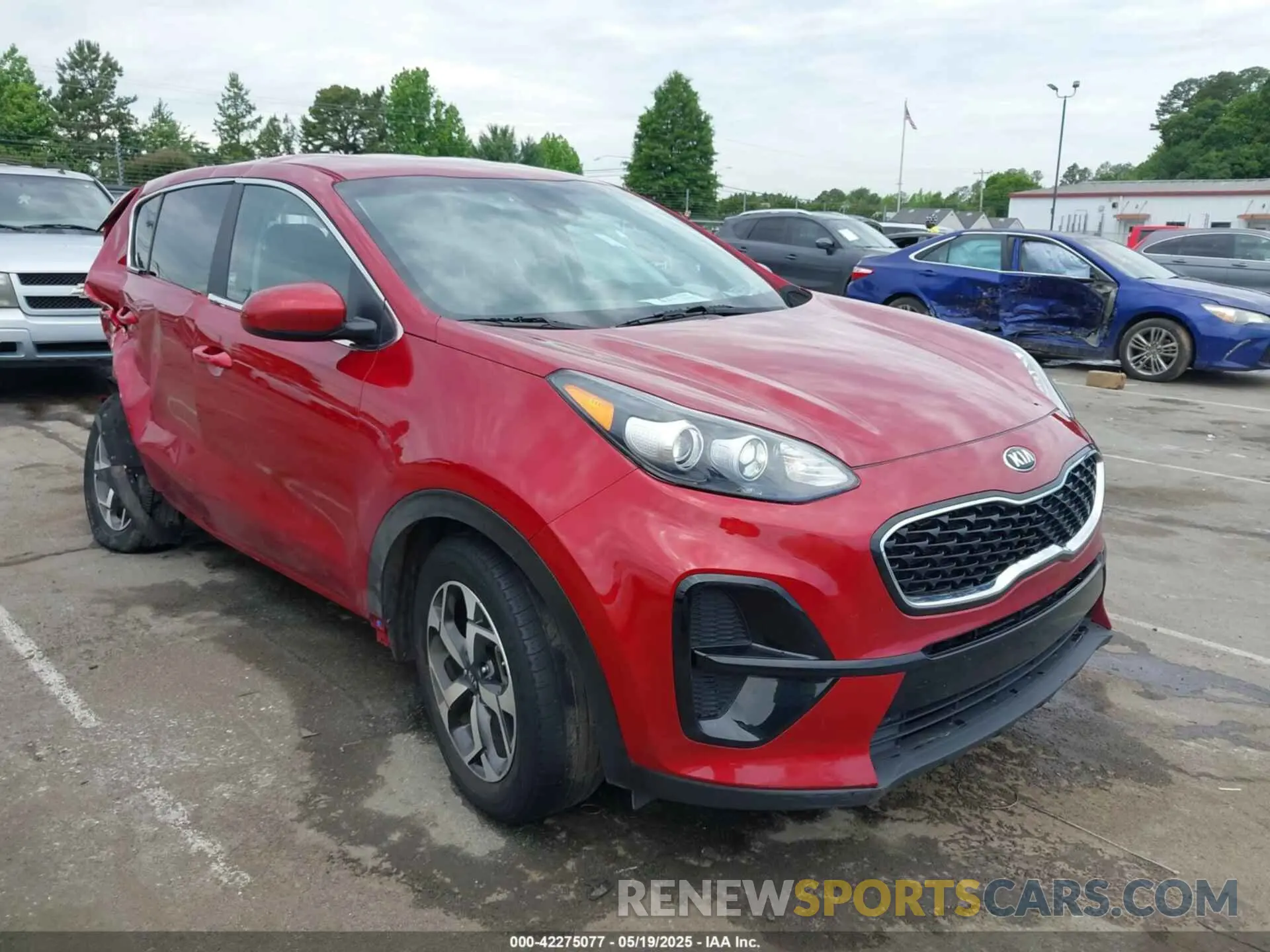 1 Photograph of a damaged car KNDPM3AC4N7978139 KIA SPORTAGE 2022