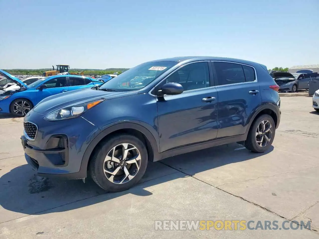 1 Photograph of a damaged car KNDPM3AC4N7997743 KIA SPORTAGE 2022