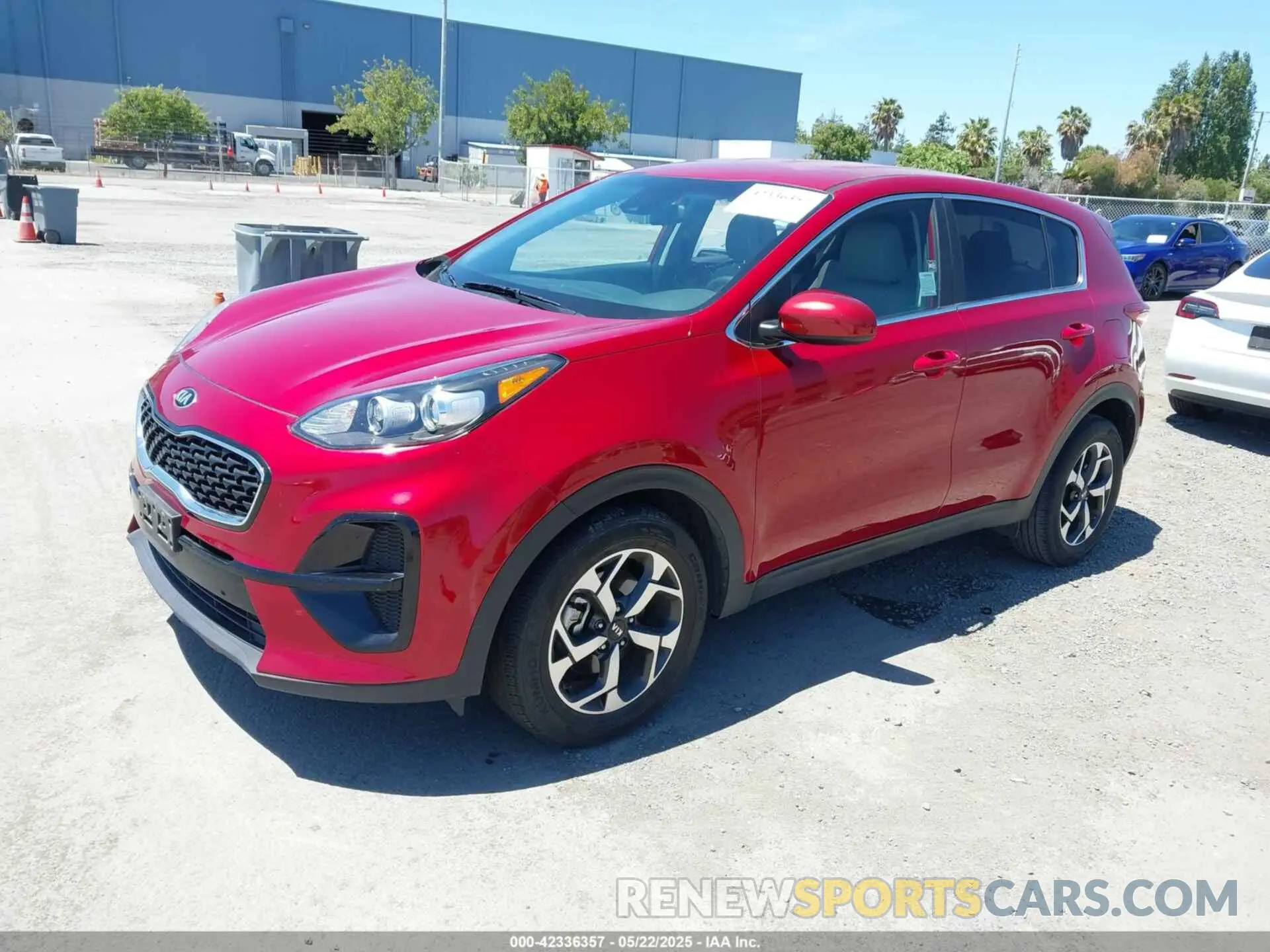 2 Photograph of a damaged car KNDPM3AC5N7021258 KIA SPORTAGE 2022