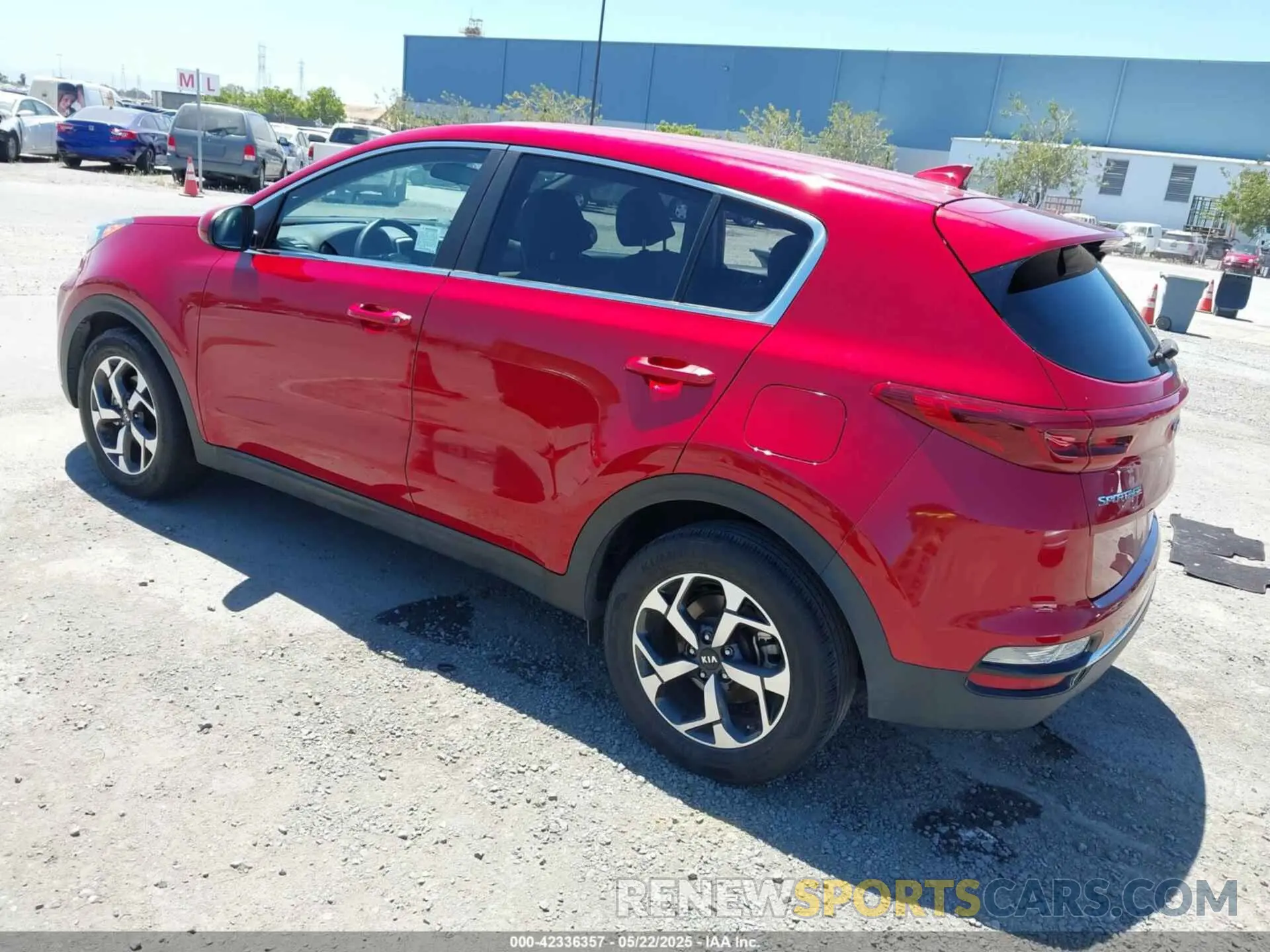 3 Photograph of a damaged car KNDPM3AC5N7021258 KIA SPORTAGE 2022