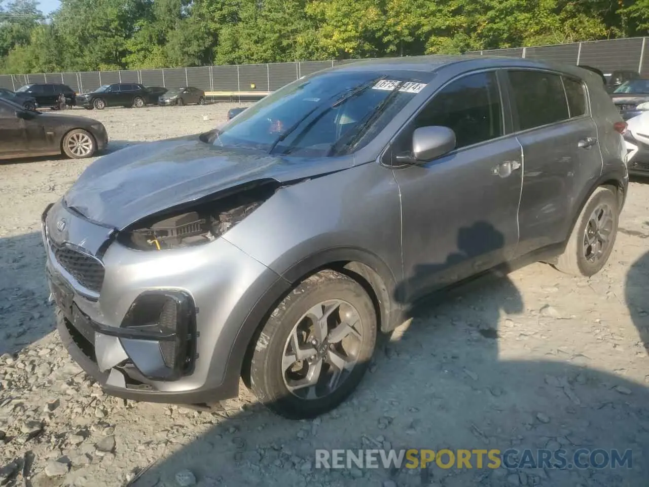 1 Photograph of a damaged car KNDPM3AC5N7951676 KIA SPORTAGE 2022