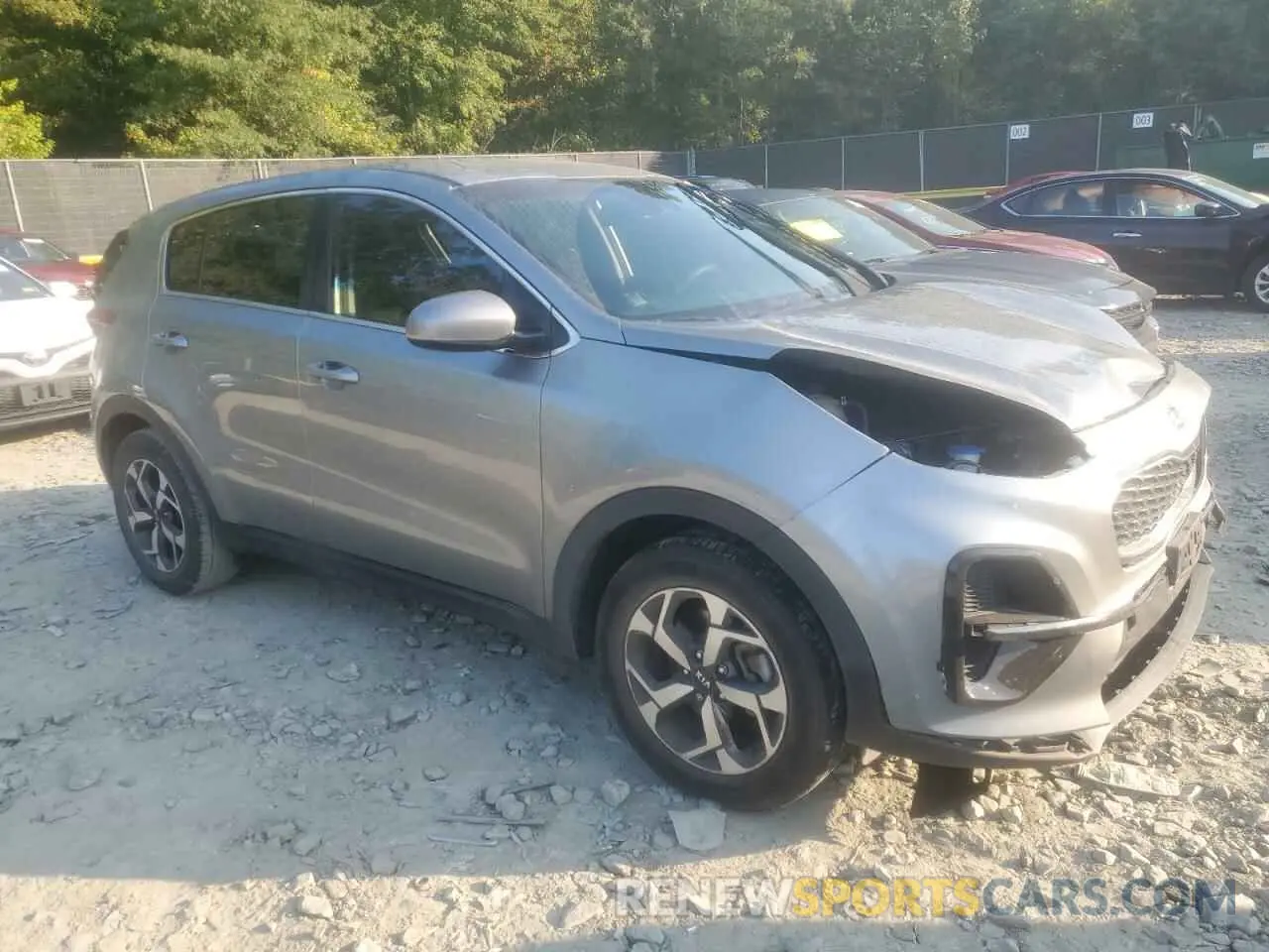 4 Photograph of a damaged car KNDPM3AC5N7951676 KIA SPORTAGE 2022