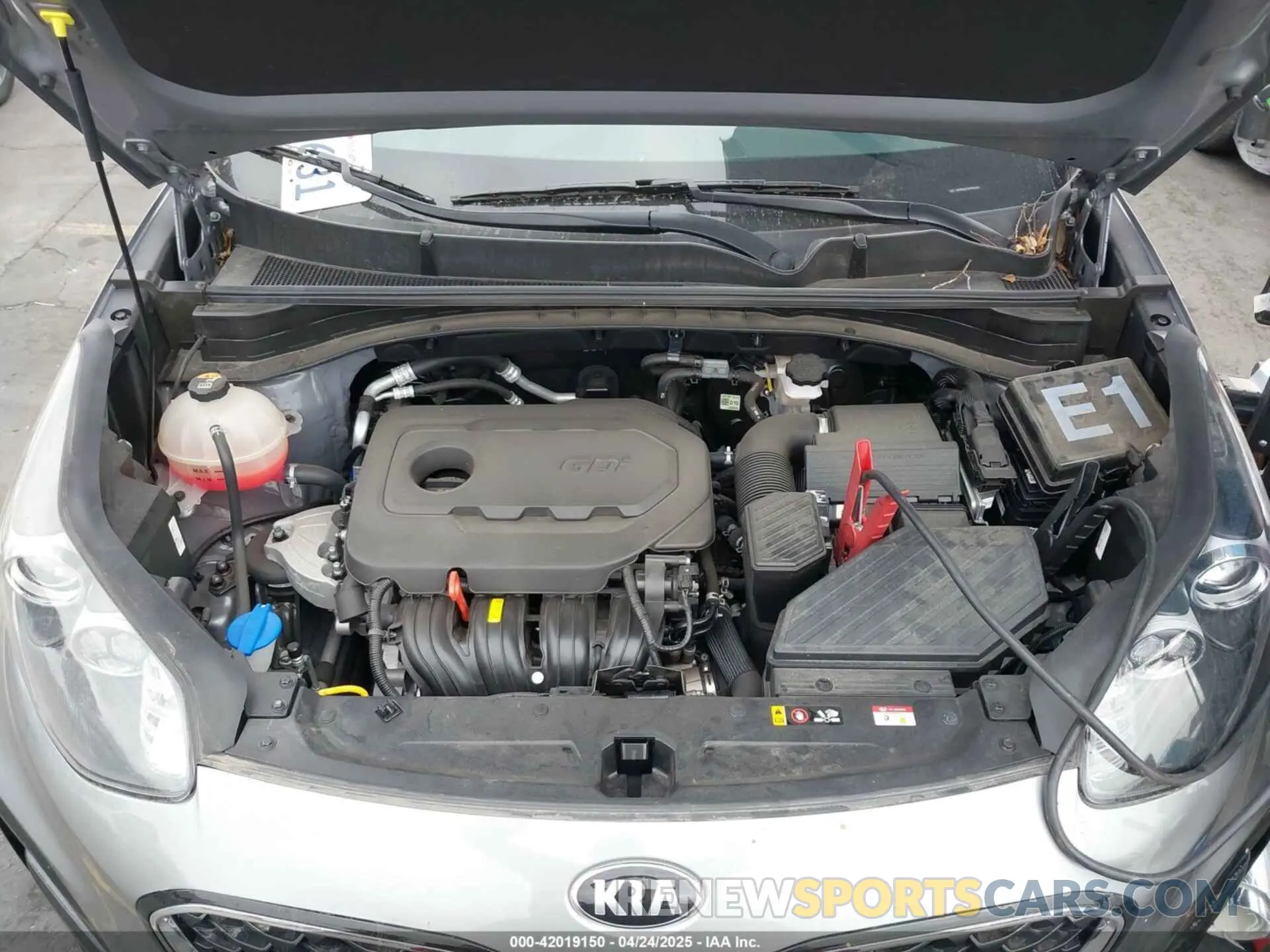 10 Photograph of a damaged car KNDPM3AC5N7964945 KIA SPORTAGE 2022