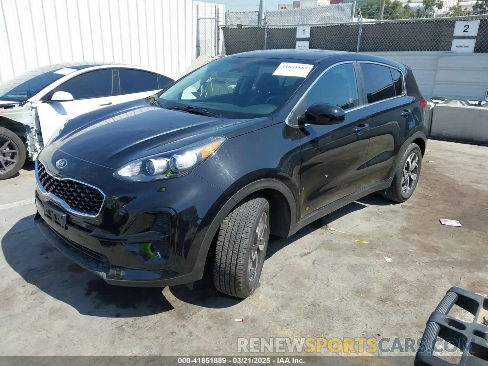 2 Photograph of a damaged car KNDPM3AC6N7000533 KIA SPORTAGE 2022