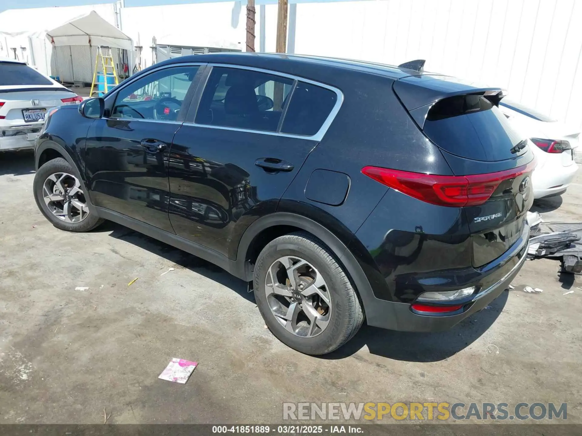 3 Photograph of a damaged car KNDPM3AC6N7000533 KIA SPORTAGE 2022