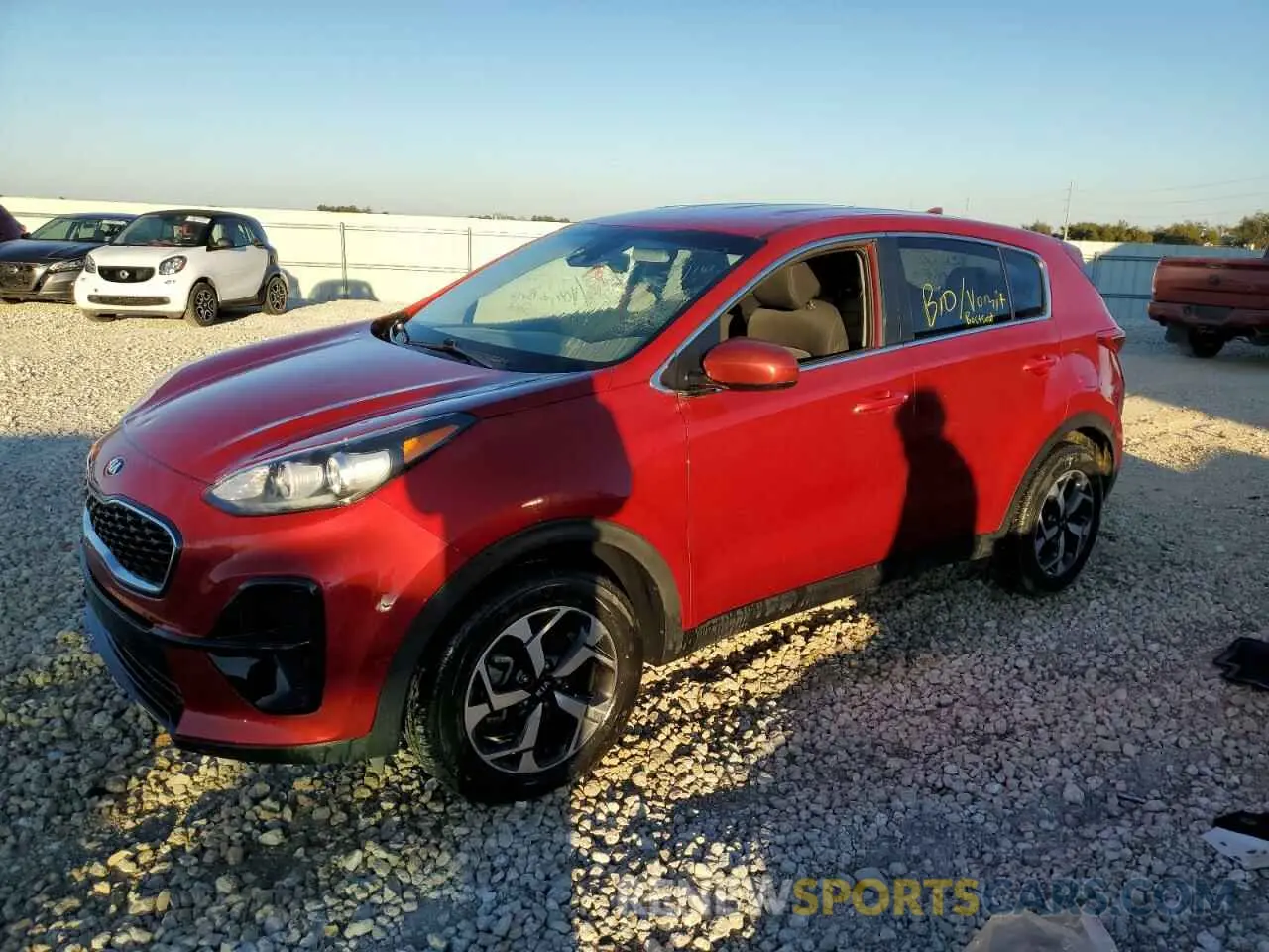 1 Photograph of a damaged car KNDPM3AC6N7003514 KIA SPORTAGE 2022