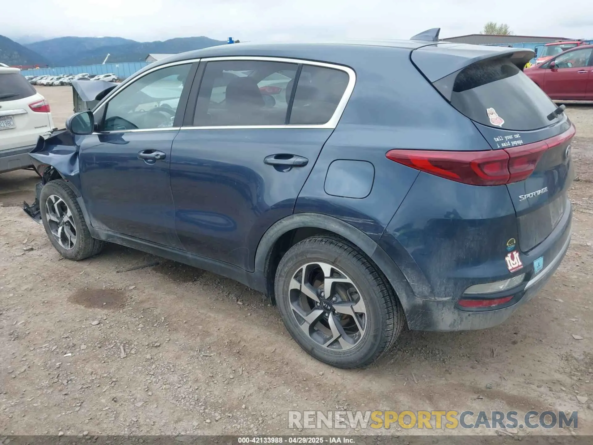 3 Photograph of a damaged car KNDPM3AC6N7018935 KIA SPORTAGE 2022