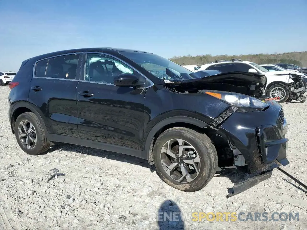 4 Photograph of a damaged car KNDPM3AC6N7025125 KIA SPORTAGE 2022