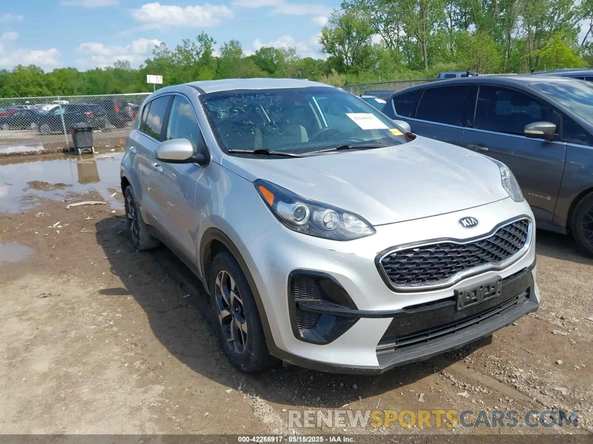 1 Photograph of a damaged car KNDPM3AC6N7953713 KIA SPORTAGE 2022