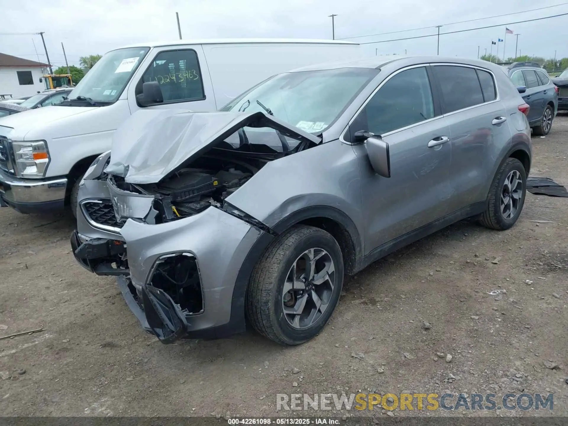2 Photograph of a damaged car KNDPM3AC7N7007281 KIA SPORTAGE 2022