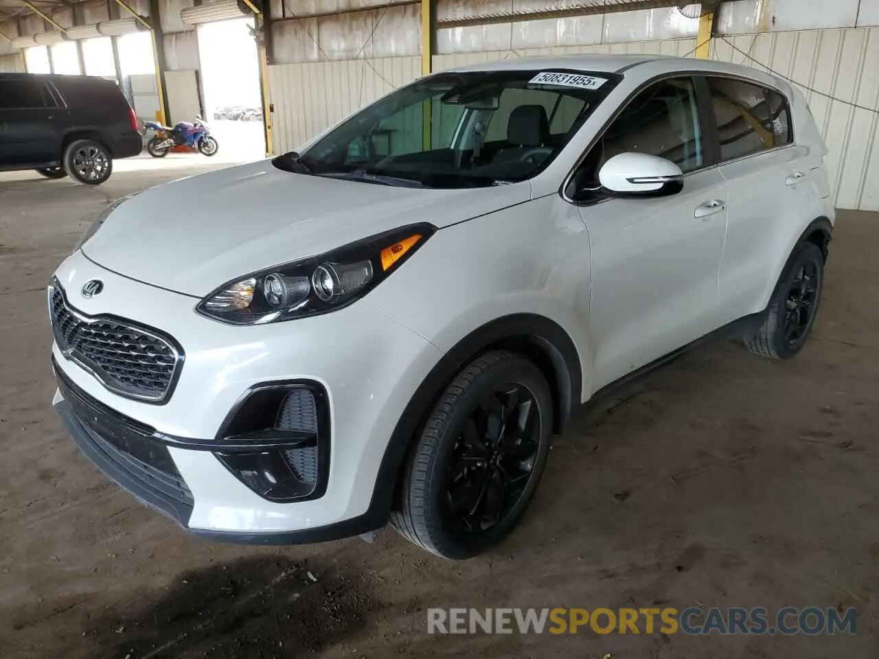 1 Photograph of a damaged car KNDPM3AC7N7014425 KIA SPORTAGE 2022