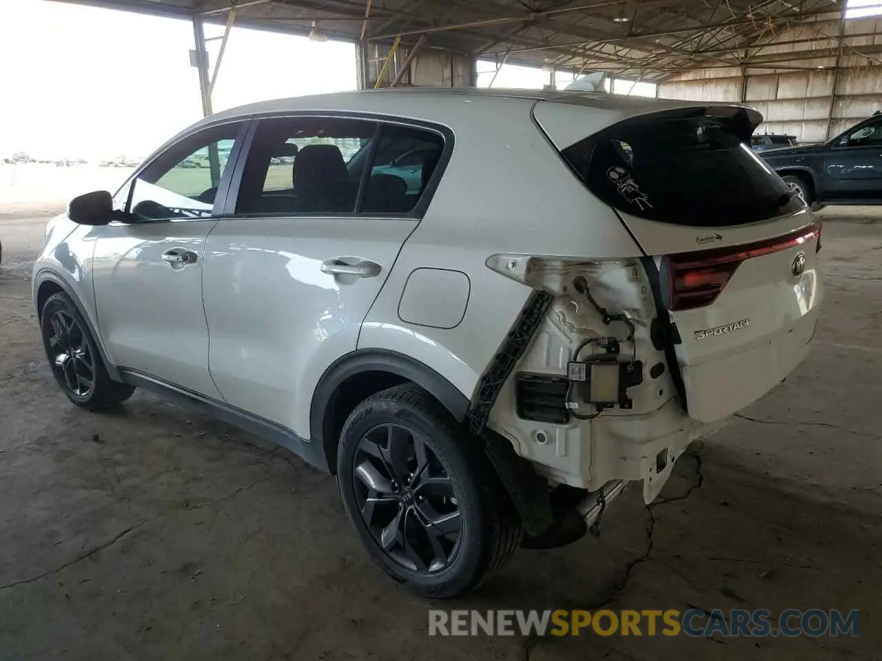 2 Photograph of a damaged car KNDPM3AC7N7014425 KIA SPORTAGE 2022