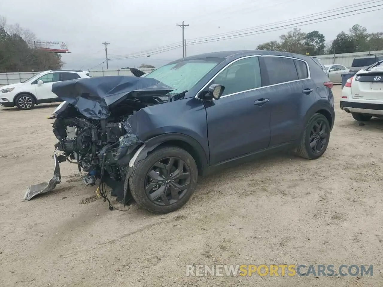 1 Photograph of a damaged car KNDPM3AC7N7946866 KIA SPORTAGE 2022