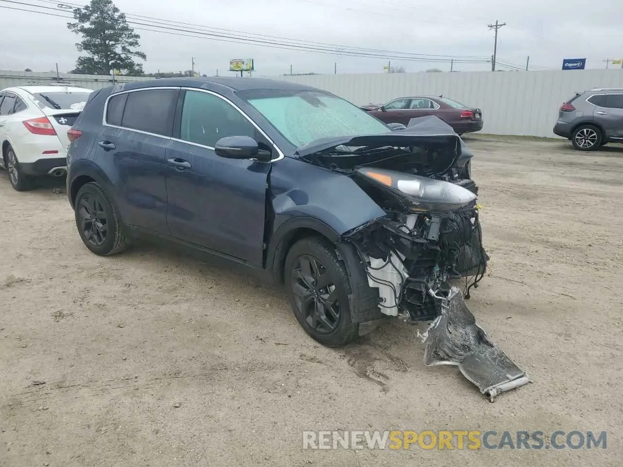 4 Photograph of a damaged car KNDPM3AC7N7946866 KIA SPORTAGE 2022
