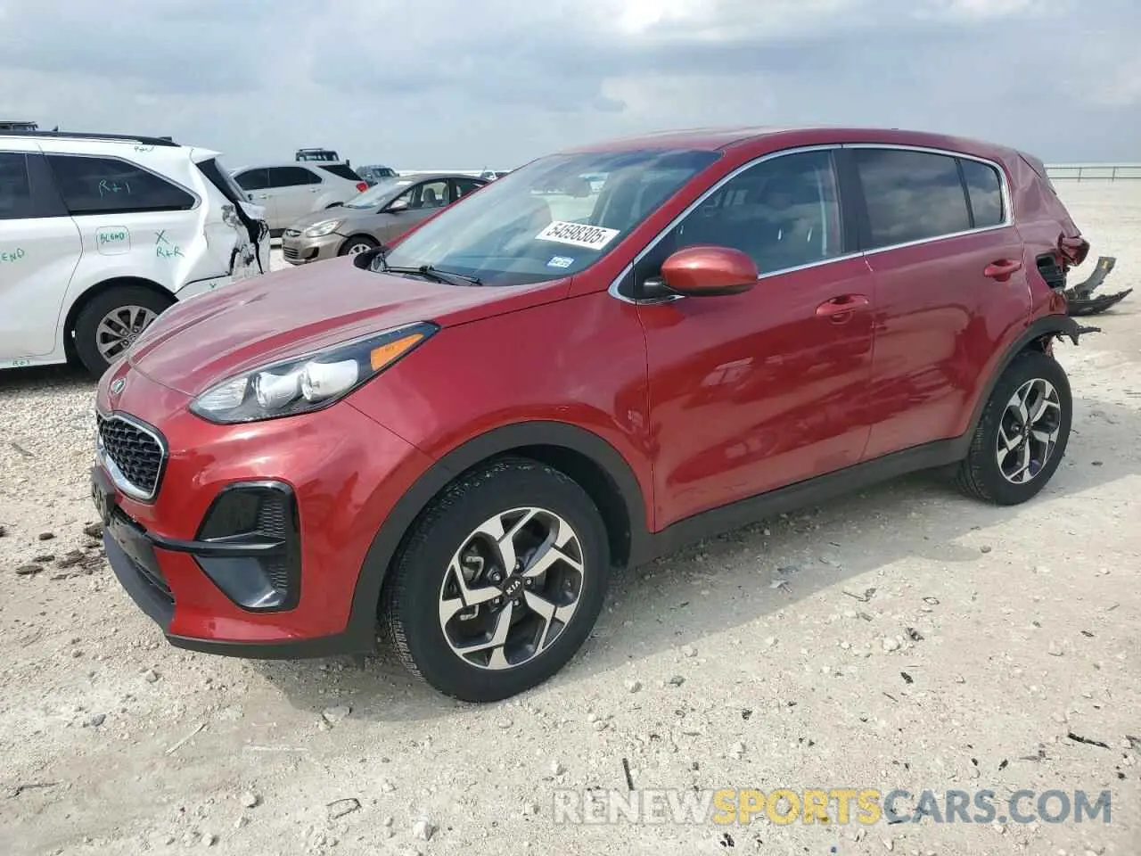 1 Photograph of a damaged car KNDPM3AC7N7948682 KIA SPORTAGE 2022