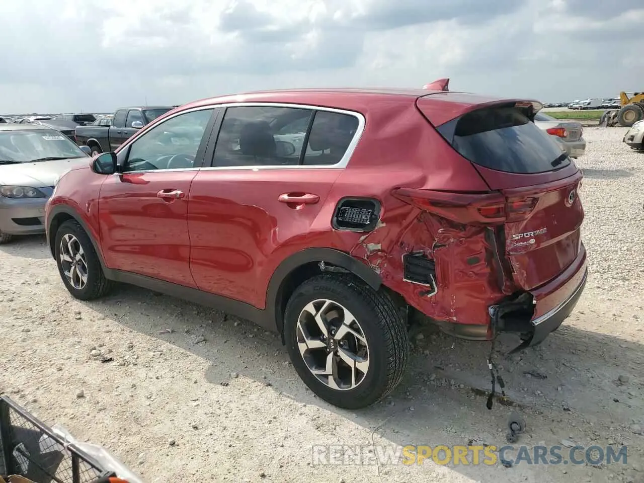 2 Photograph of a damaged car KNDPM3AC7N7948682 KIA SPORTAGE 2022
