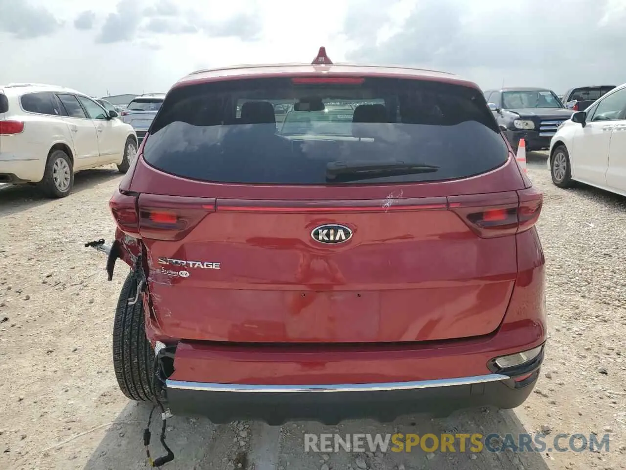 6 Photograph of a damaged car KNDPM3AC7N7948682 KIA SPORTAGE 2022