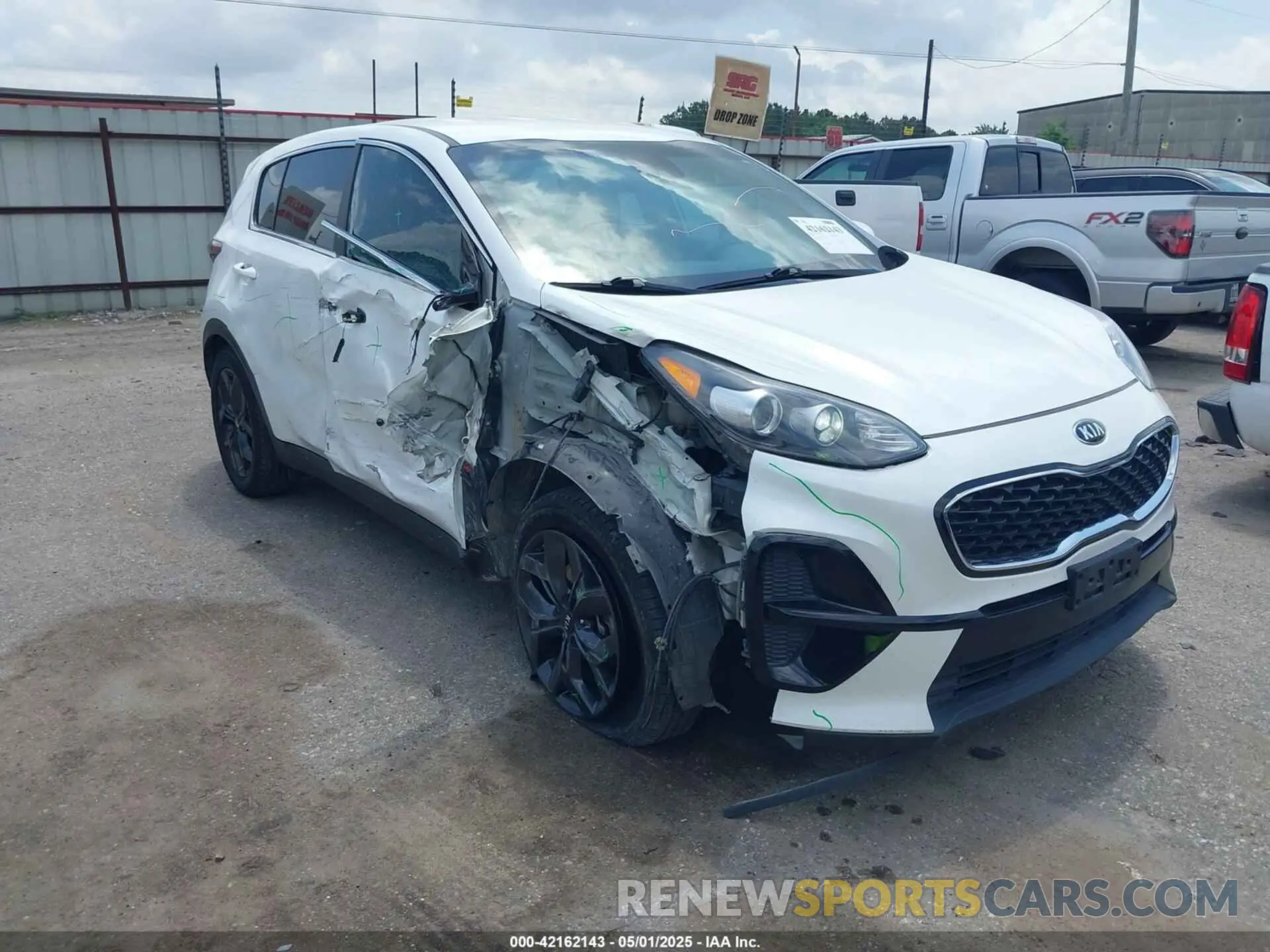 1 Photograph of a damaged car KNDPM3AC7N7956720 KIA SPORTAGE 2022