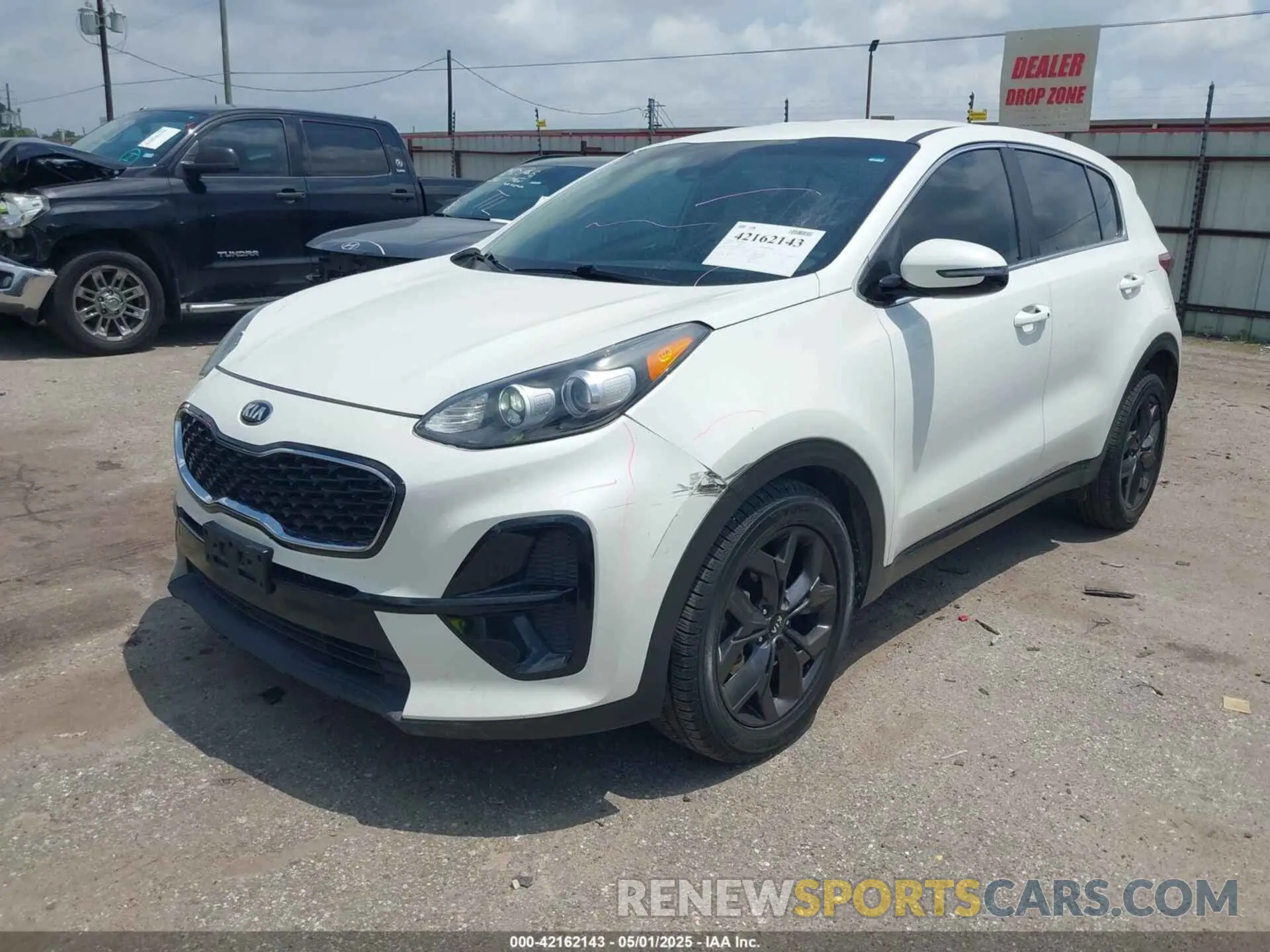 2 Photograph of a damaged car KNDPM3AC7N7956720 KIA SPORTAGE 2022