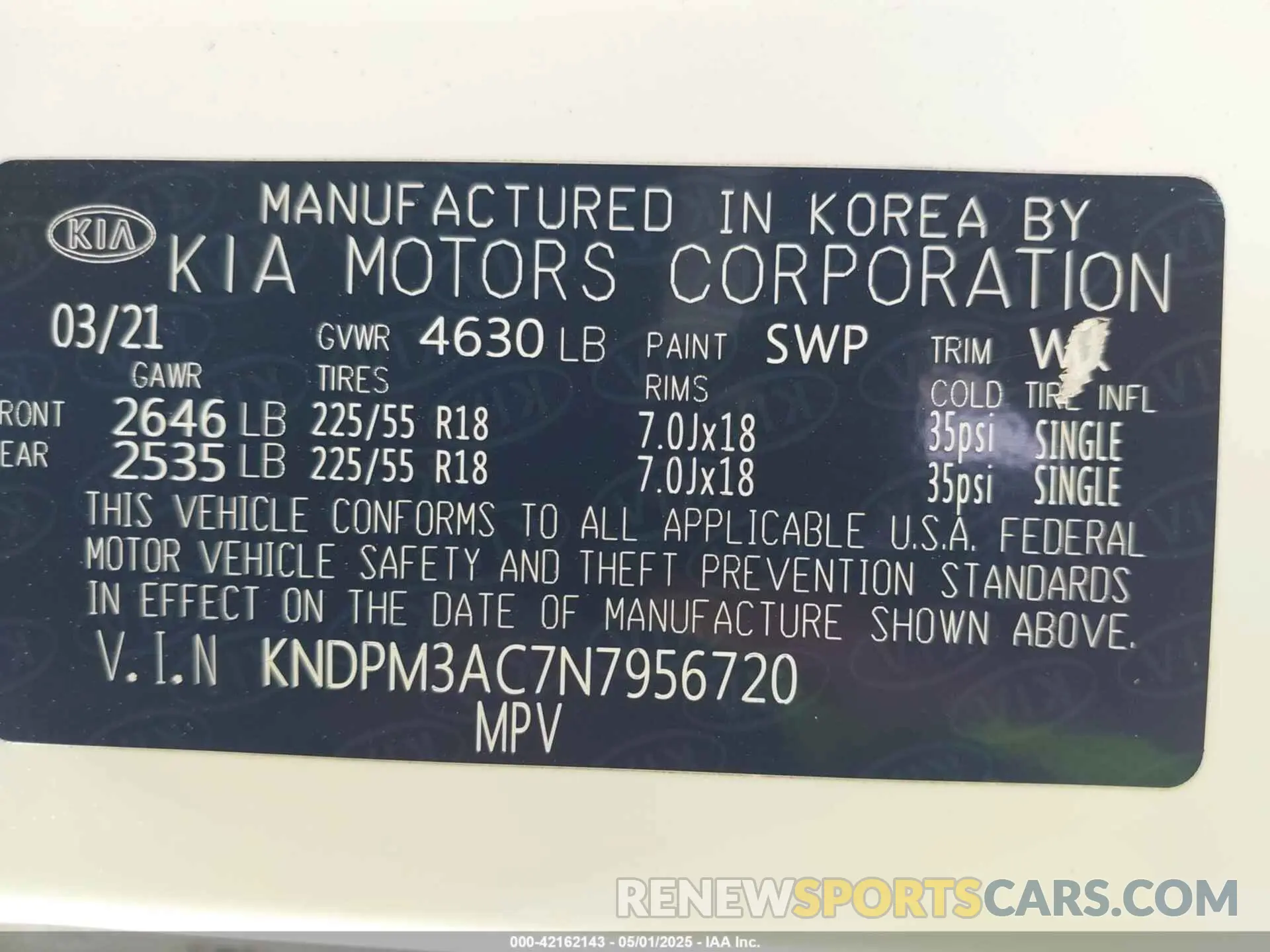 9 Photograph of a damaged car KNDPM3AC7N7956720 KIA SPORTAGE 2022