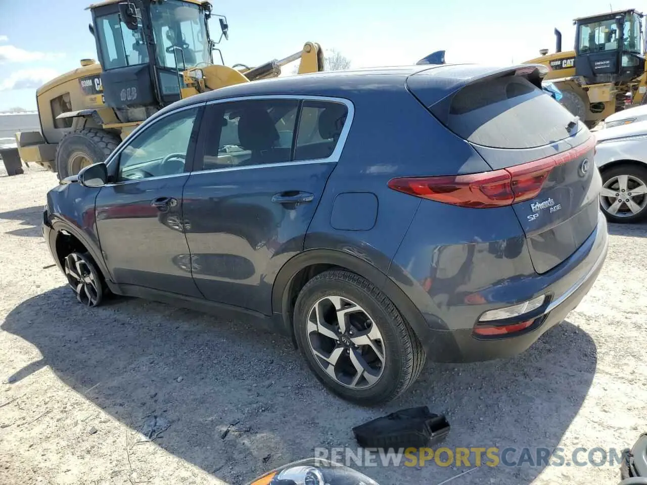 2 Photograph of a damaged car KNDPM3AC7N7967104 KIA SPORTAGE 2022