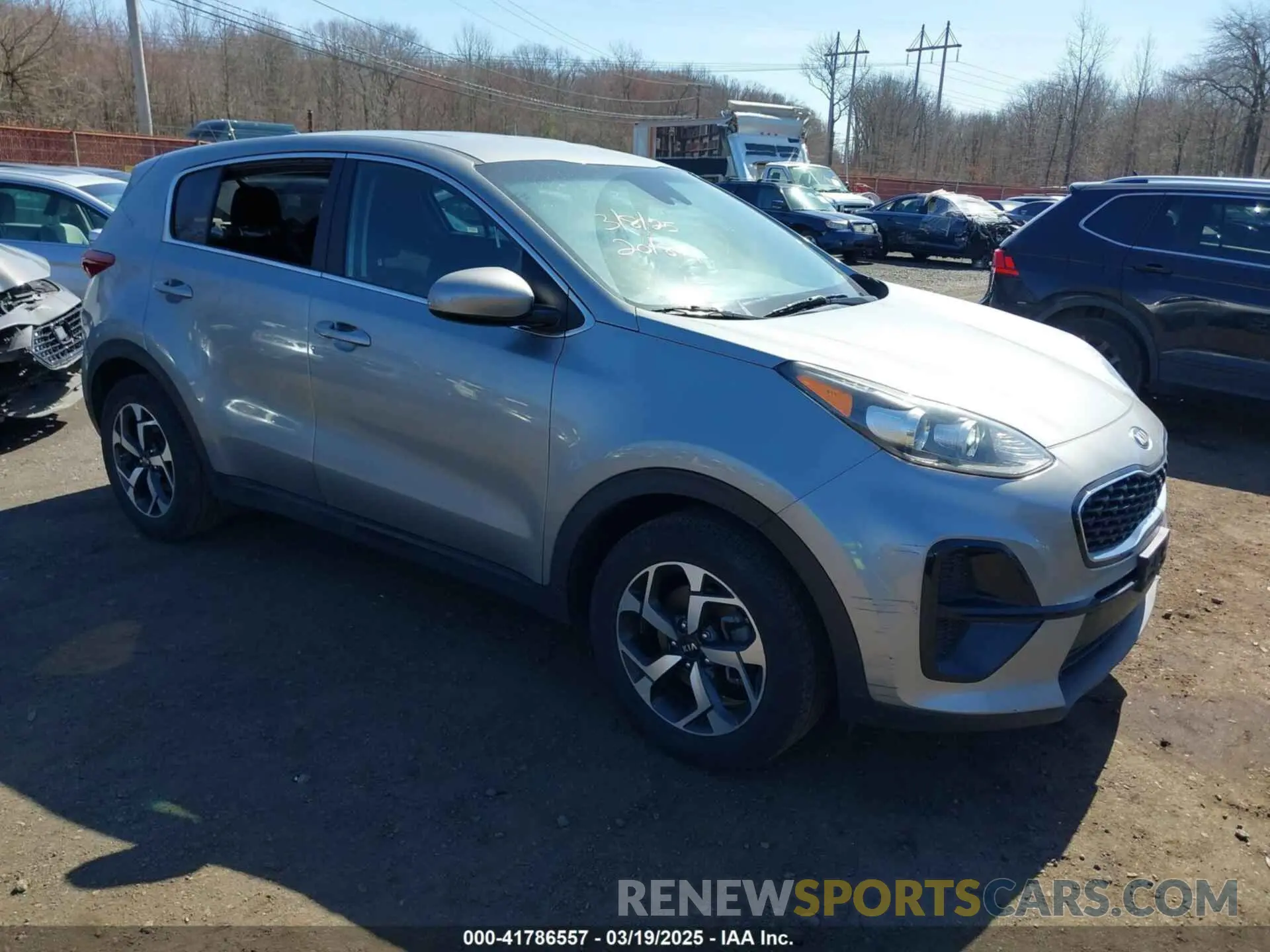 1 Photograph of a damaged car KNDPM3AC7N7980550 KIA SPORTAGE 2022