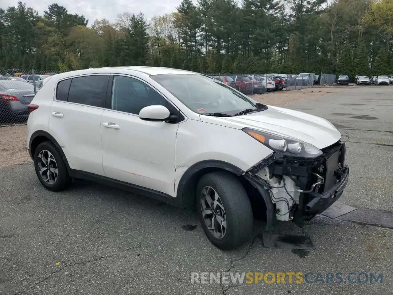4 Photograph of a damaged car KNDPM3AC7N7994383 KIA SPORTAGE 2022