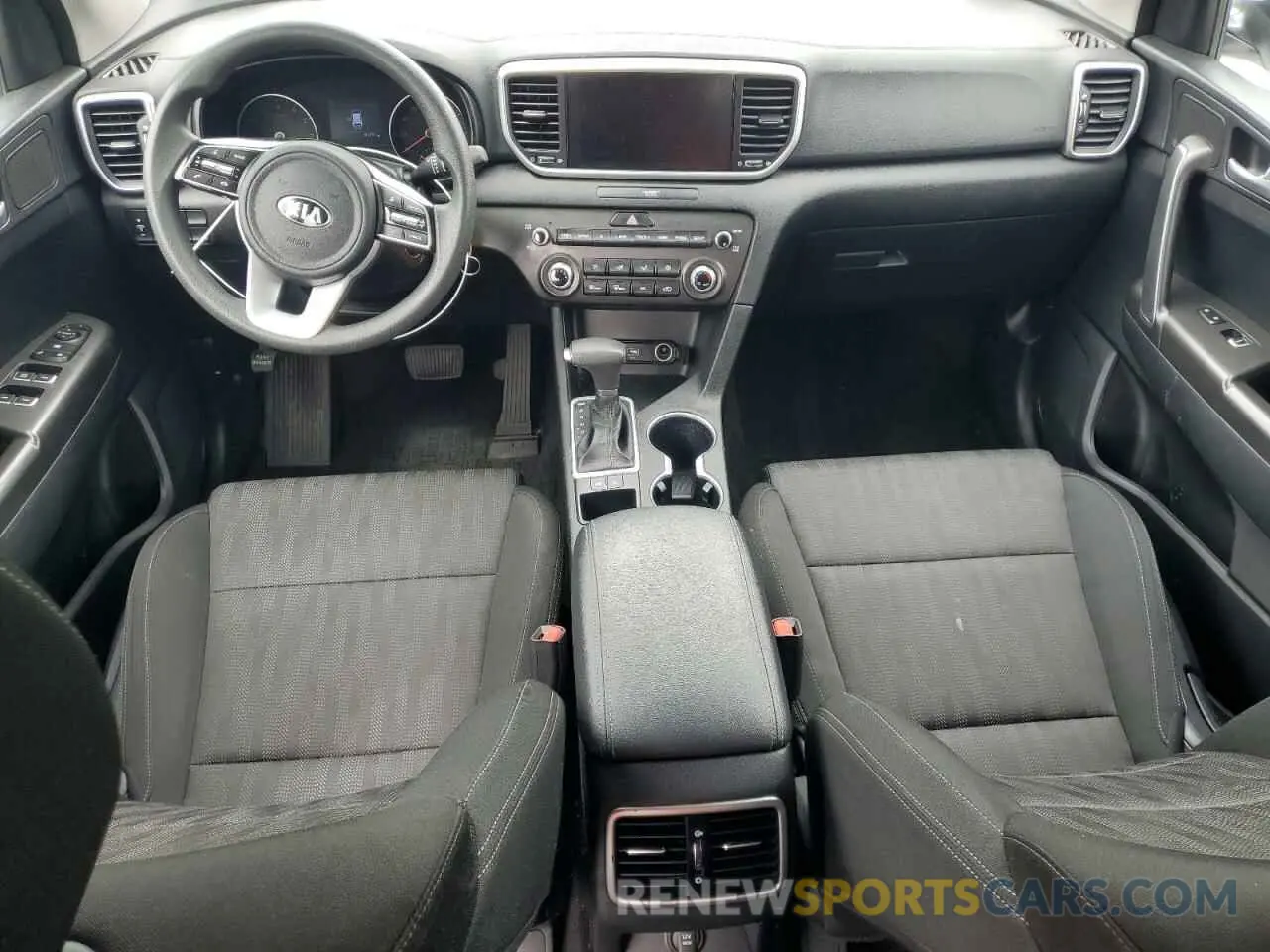 8 Photograph of a damaged car KNDPM3AC7N7994383 KIA SPORTAGE 2022