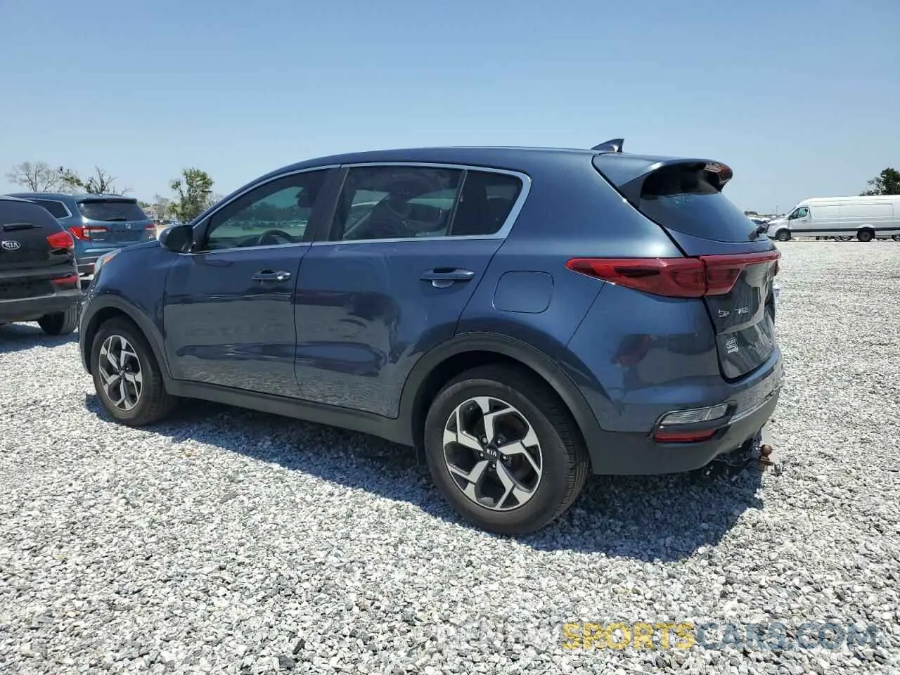 2 Photograph of a damaged car KNDPM3AC8N7001165 KIA SPORTAGE 2022