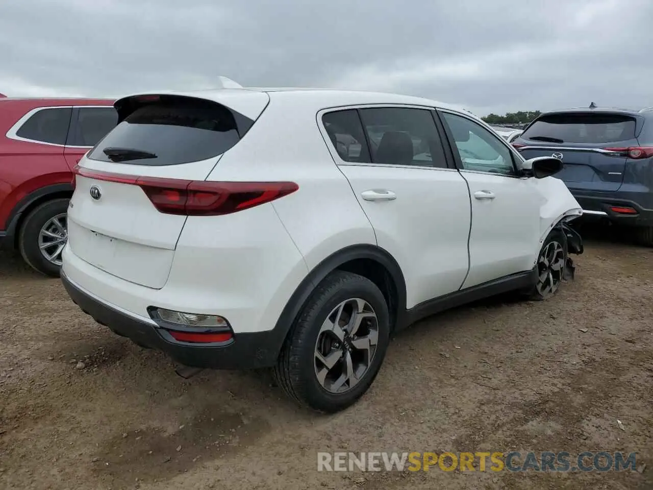 3 Photograph of a damaged car KNDPM3AC8N7955351 KIA SPORTAGE 2022
