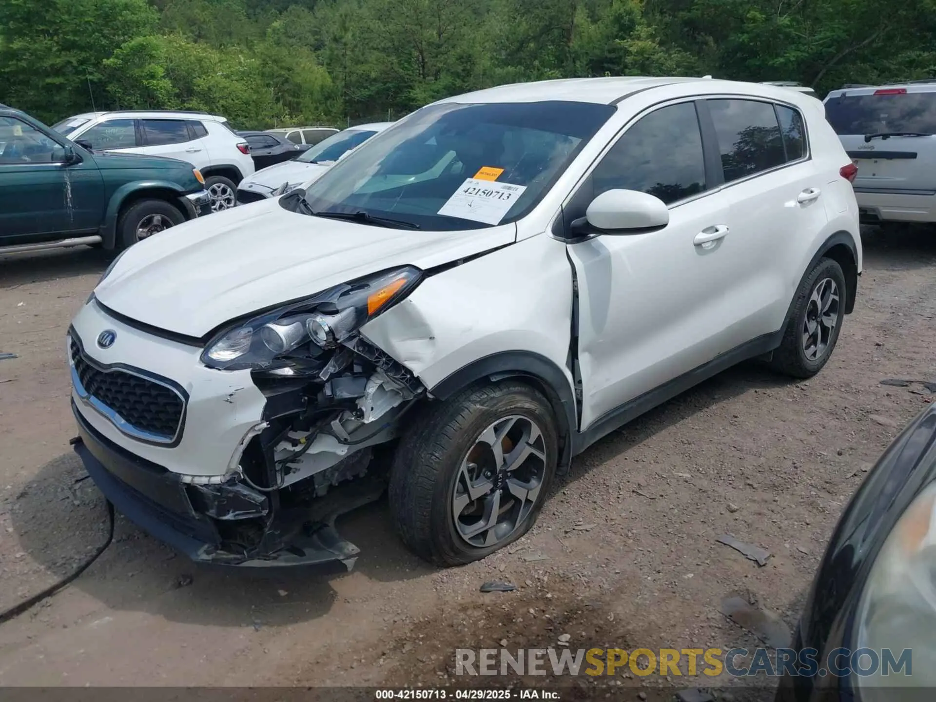 2 Photograph of a damaged car KNDPM3AC8N7995123 KIA SPORTAGE 2022