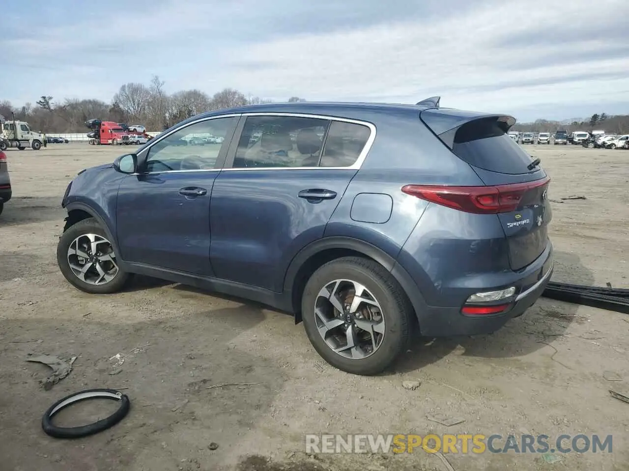 2 Photograph of a damaged car KNDPM3AC9N7013650 KIA SPORTAGE 2022