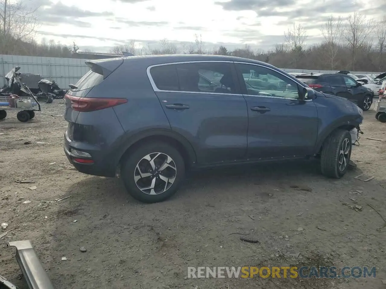 3 Photograph of a damaged car KNDPM3AC9N7013650 KIA SPORTAGE 2022
