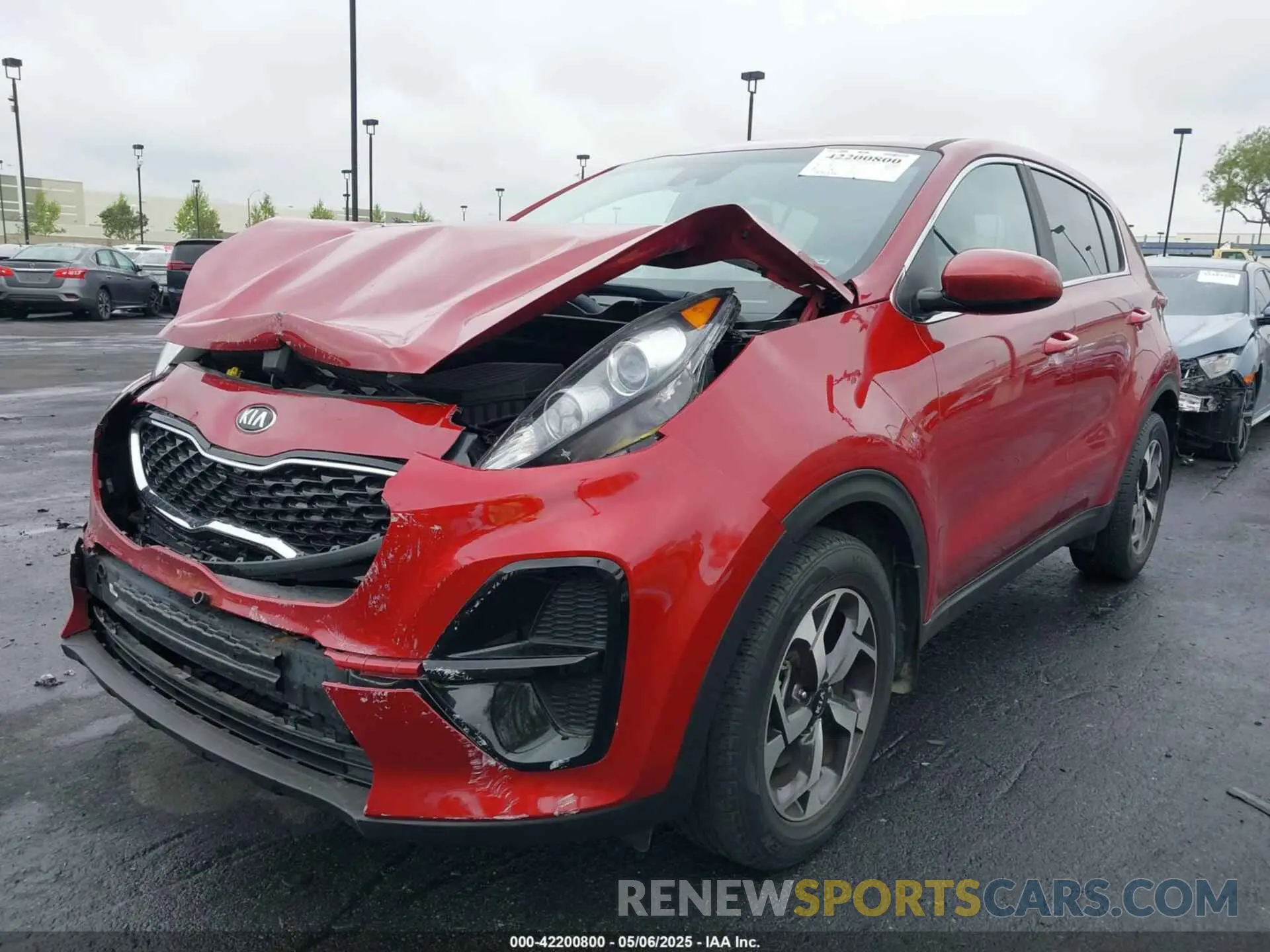 2 Photograph of a damaged car KNDPM3AC9N7952684 KIA SPORTAGE 2022