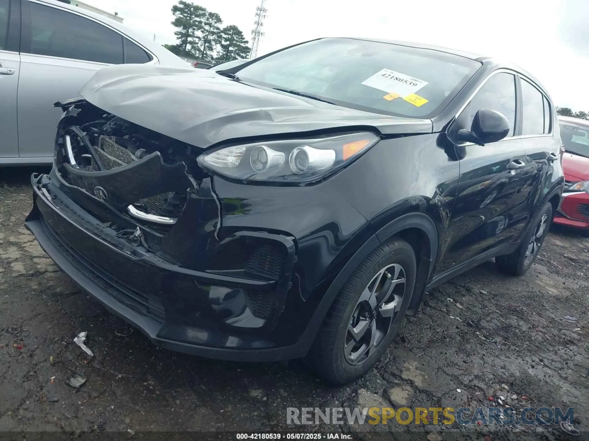 2 Photograph of a damaged car KNDPM3AC9N7967556 KIA SPORTAGE 2022