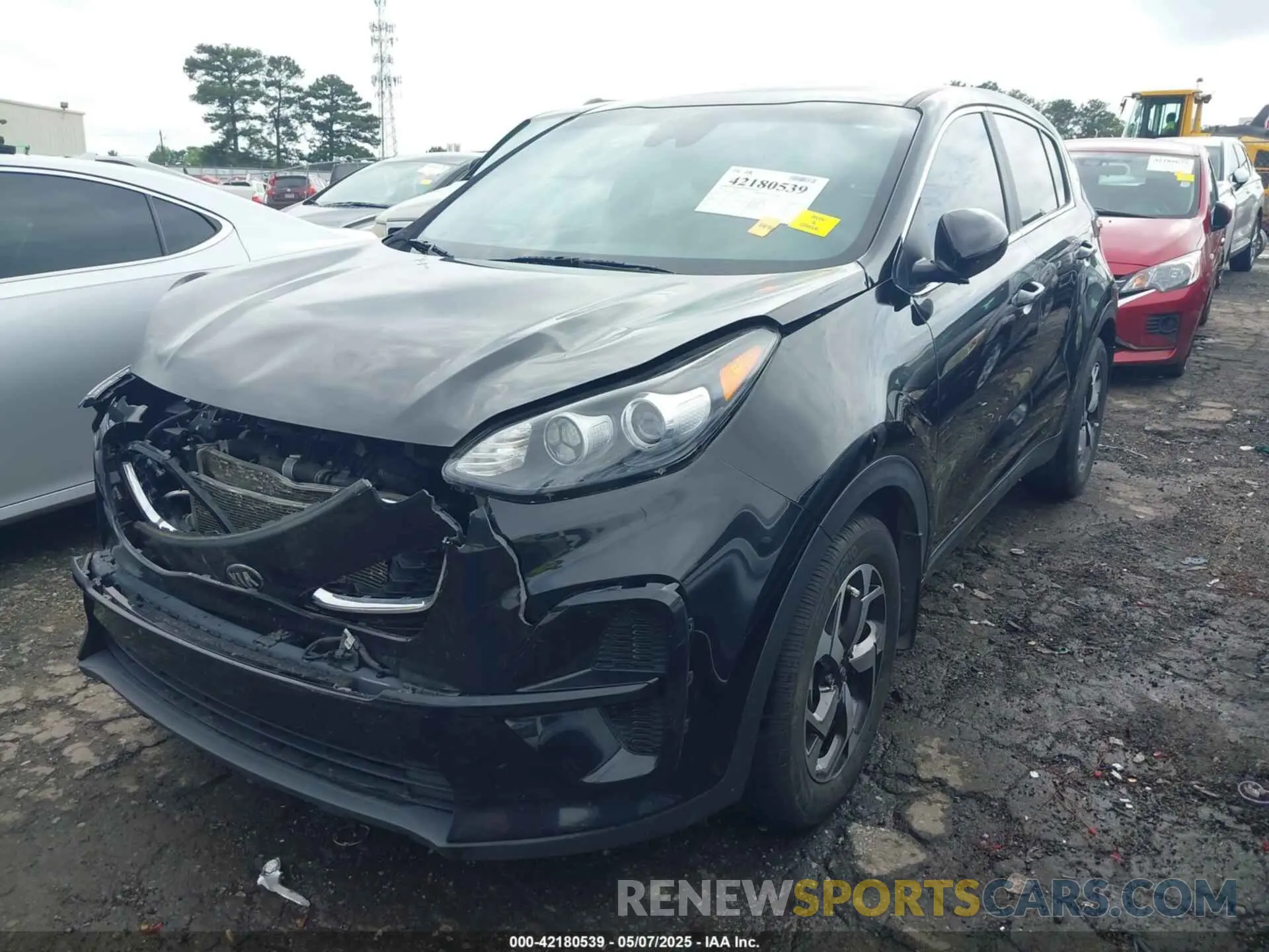 6 Photograph of a damaged car KNDPM3AC9N7967556 KIA SPORTAGE 2022