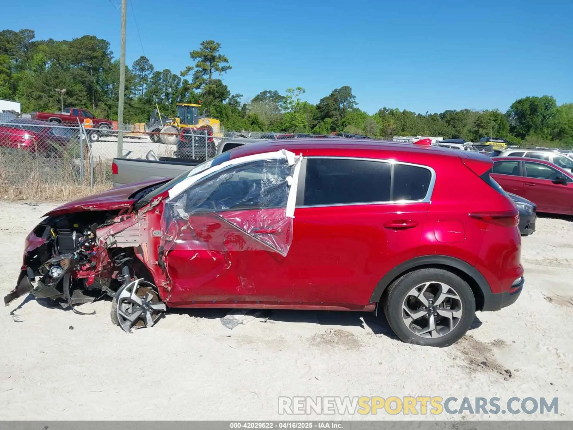 14 Photograph of a damaged car KNDPM3AC9N7977455 KIA SPORTAGE 2022