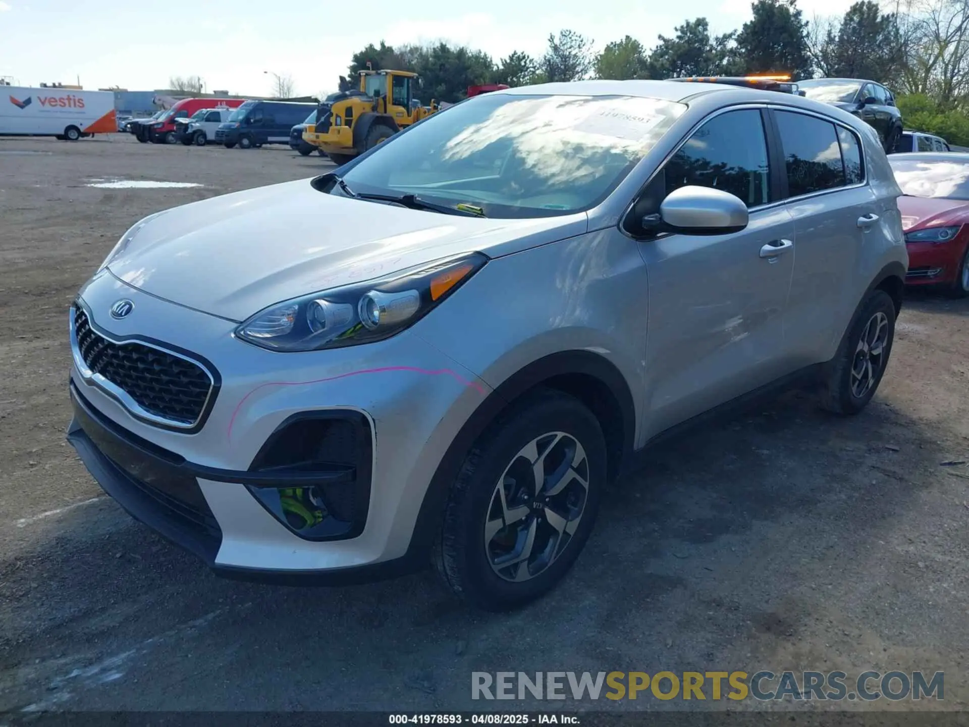 2 Photograph of a damaged car KNDPM3ACXN7012149 KIA SPORTAGE 2022