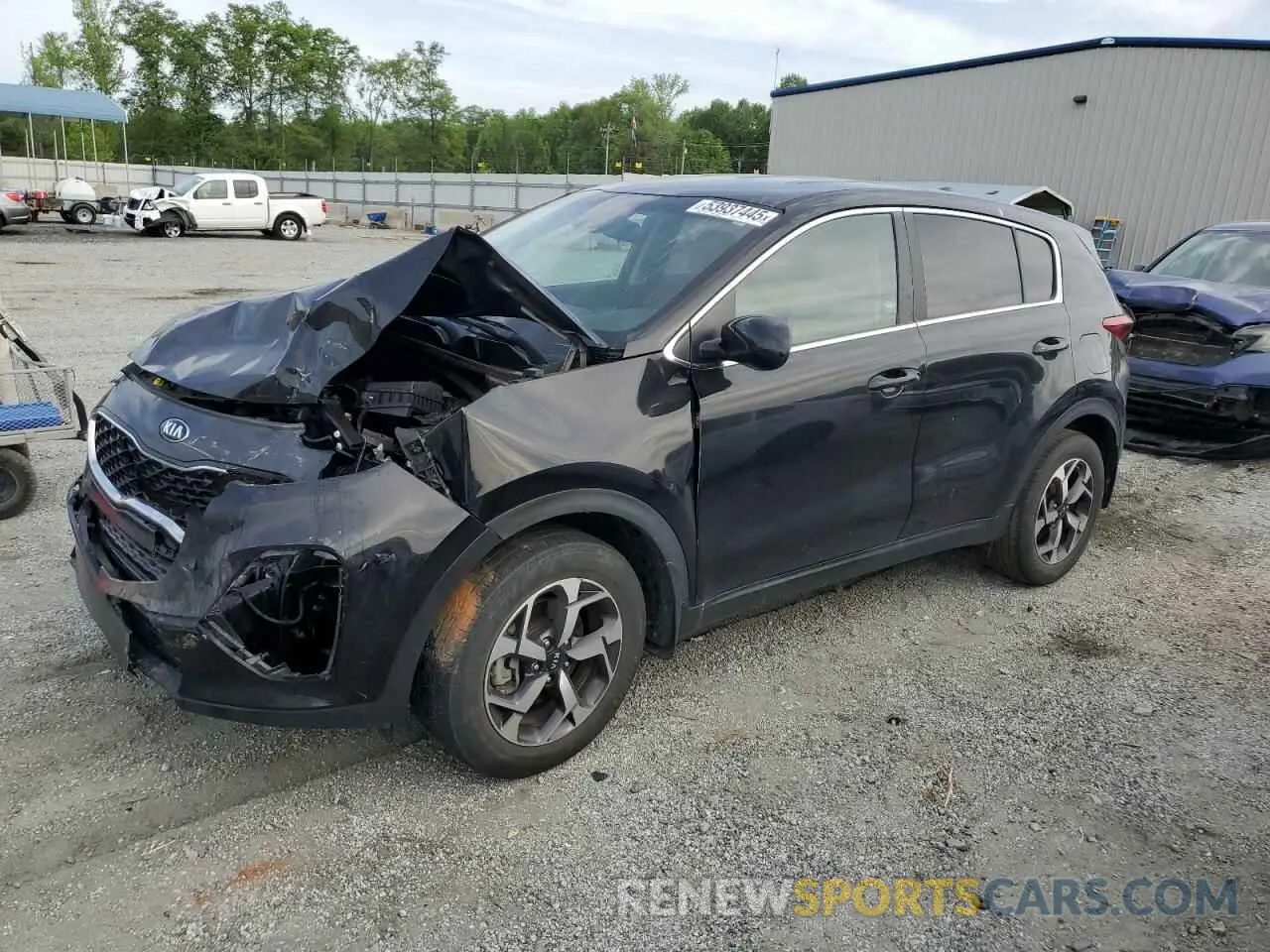 1 Photograph of a damaged car KNDPM3ACXN7025631 KIA SPORTAGE 2022
