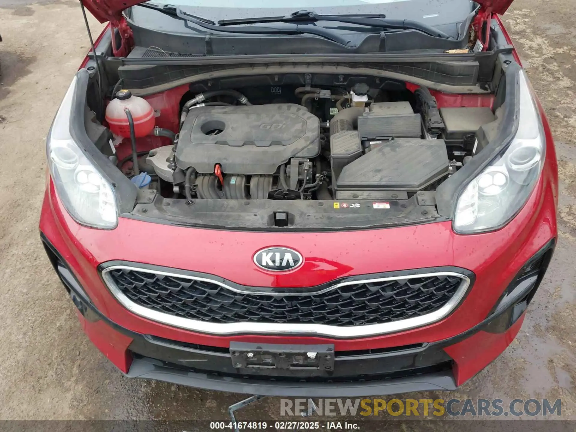 10 Photograph of a damaged car KNDPM3ACXN7954038 KIA SPORTAGE 2022