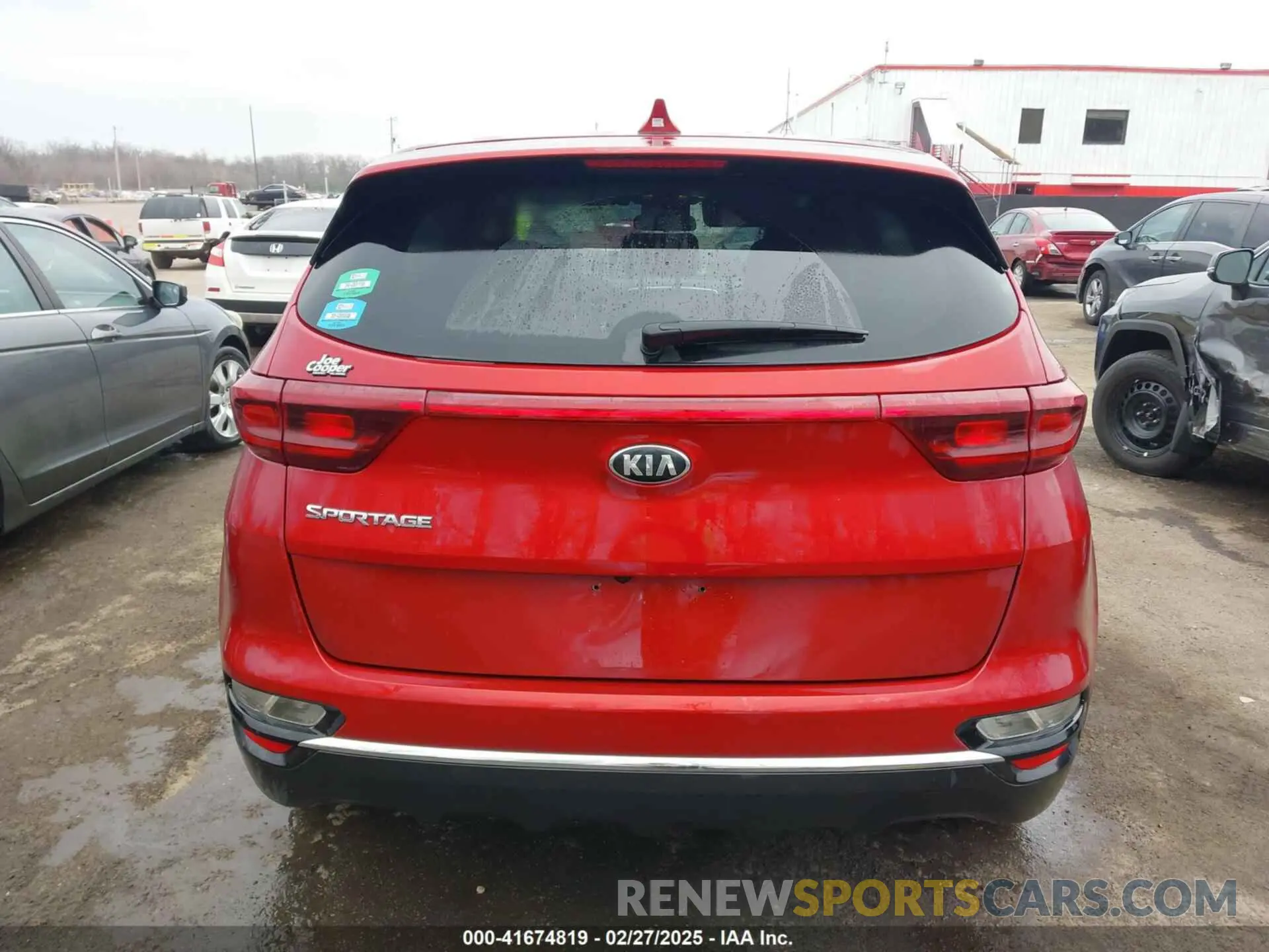 15 Photograph of a damaged car KNDPM3ACXN7954038 KIA SPORTAGE 2022