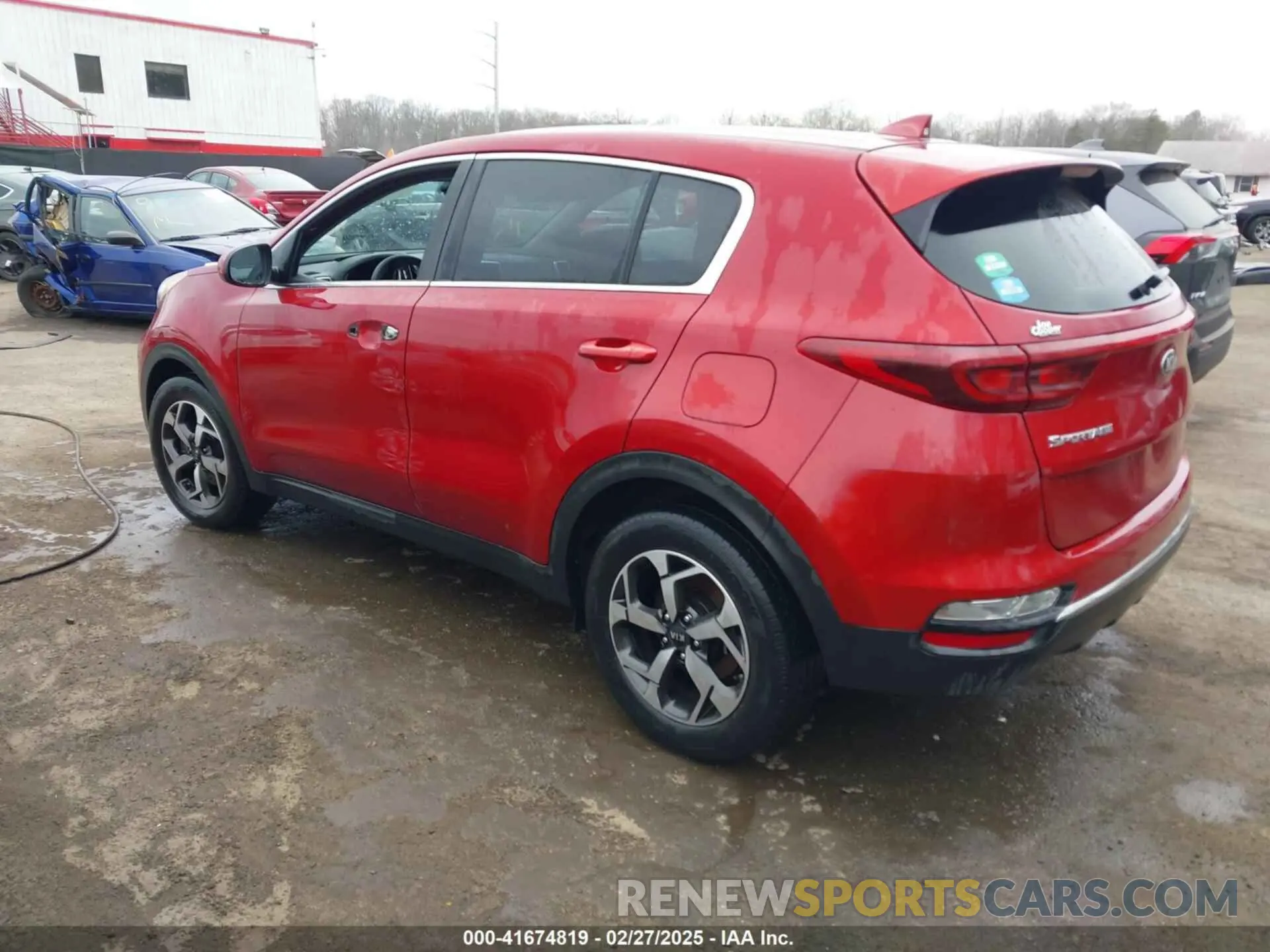 3 Photograph of a damaged car KNDPM3ACXN7954038 KIA SPORTAGE 2022