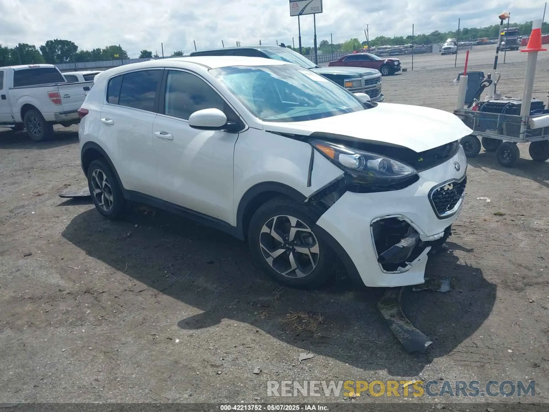 1 Photograph of a damaged car KNDPM3ACXN7960163 KIA SPORTAGE 2022