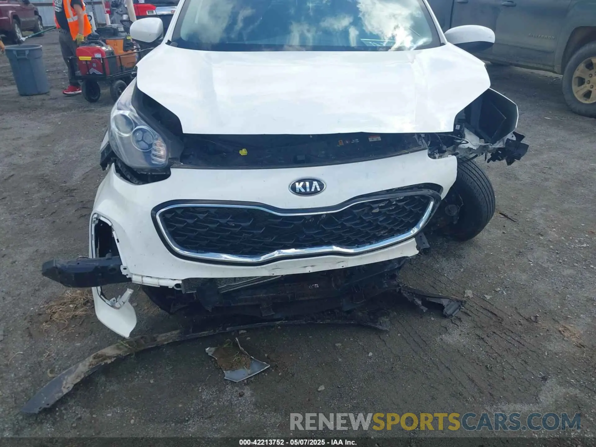 17 Photograph of a damaged car KNDPM3ACXN7960163 KIA SPORTAGE 2022