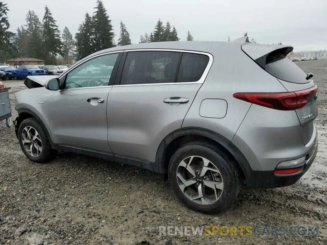 2 Photograph of a damaged car KNDPMCAC0N7016484 KIA SPORTAGE 2022