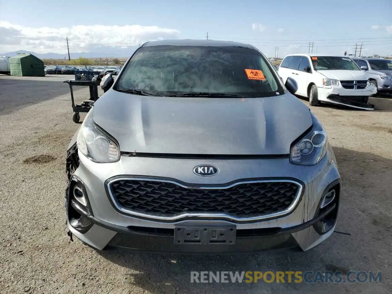 5 Photograph of a damaged car KNDPMCAC0N7988232 KIA SPORTAGE 2022