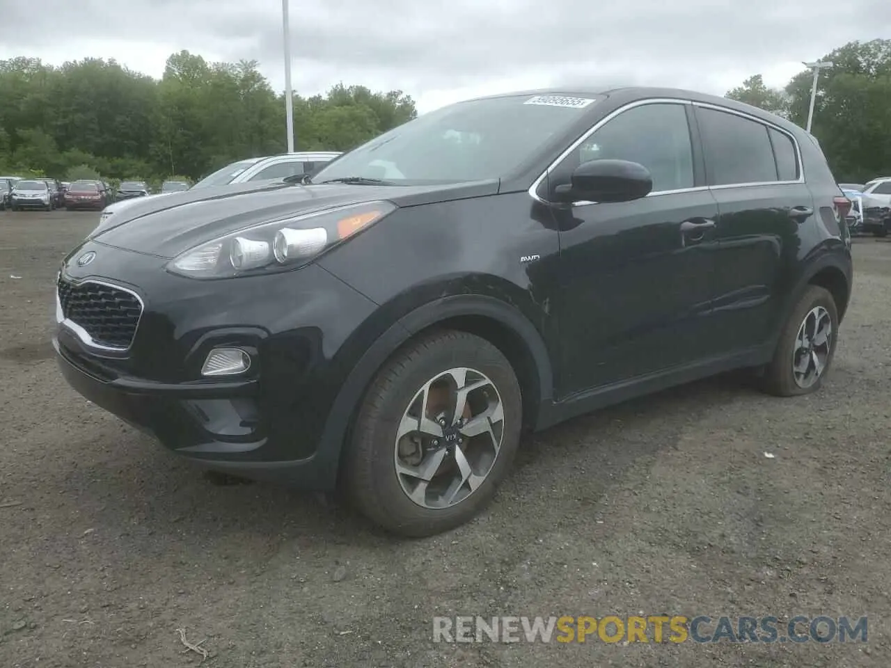 1 Photograph of a damaged car KNDPMCAC0N7995228 KIA SPORTAGE 2022