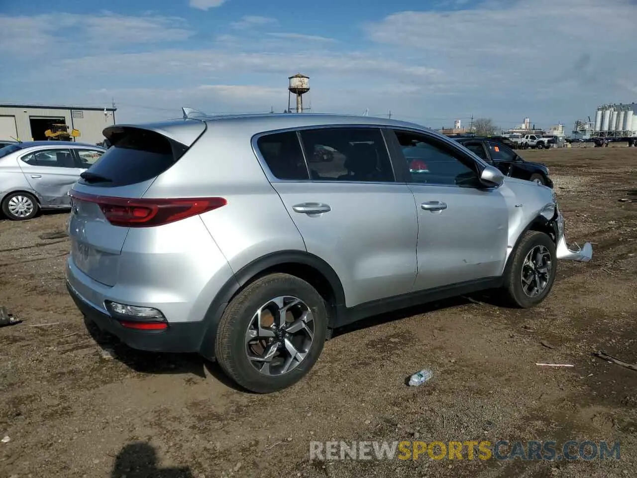3 Photograph of a damaged car KNDPMCAC1N7950055 KIA SPORTAGE 2022