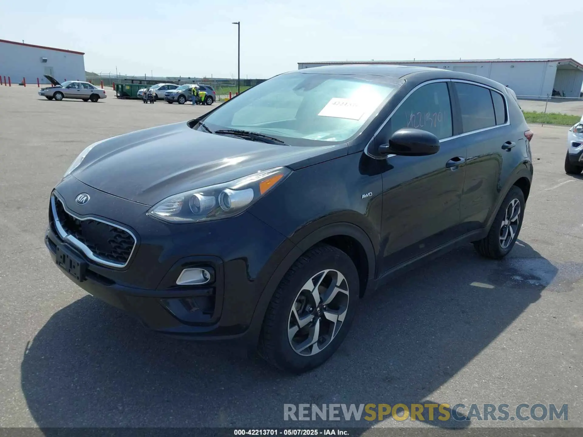 2 Photograph of a damaged car KNDPMCAC1N7955899 KIA SPORTAGE 2022