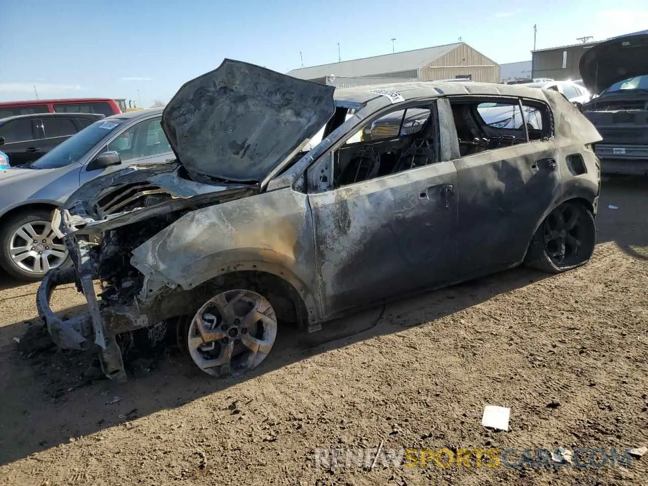 1 Photograph of a damaged car KNDPMCAC1N7997893 KIA SPORTAGE 2022